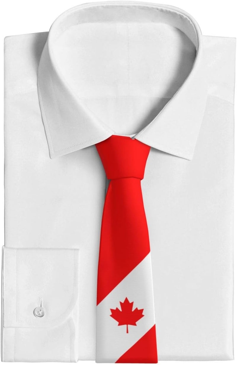 AKMCBSH National Flags Tie Comfortable Soft Novelty Necktie Unisex for Weddings Party Birthday Gift - Image 5